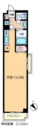 アレグレット掃部宿の物件間取画像